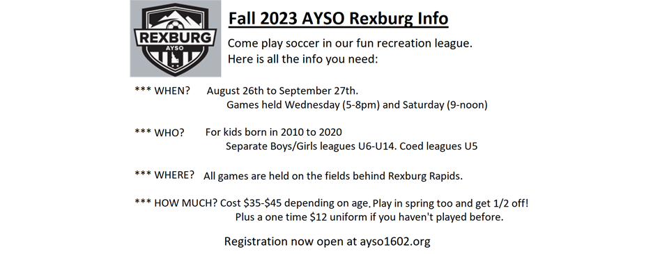 Fall 2023 Info