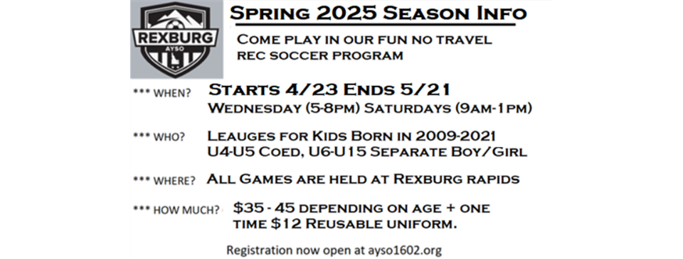 Spring 2025 Info